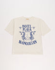 Maison Mangostan - hotel playa t-shirt - white