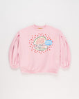 Maison Mangostan - oyster sweatshirt - pink
