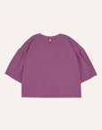 The campamento - kids - purple happy boots t-shirt