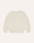 The campamento - kids - white oversized sweatshirt