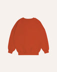 The campamento - kids - orange oversized sweatshirt