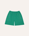 The campamento - kids - green washed shorts