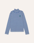 The campamento - kids - turtleneck - blue stripes