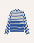 The campamento - kids - turtleneck - blue stripes