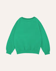 The campamento - kids - logo oversized sweatshirt - green