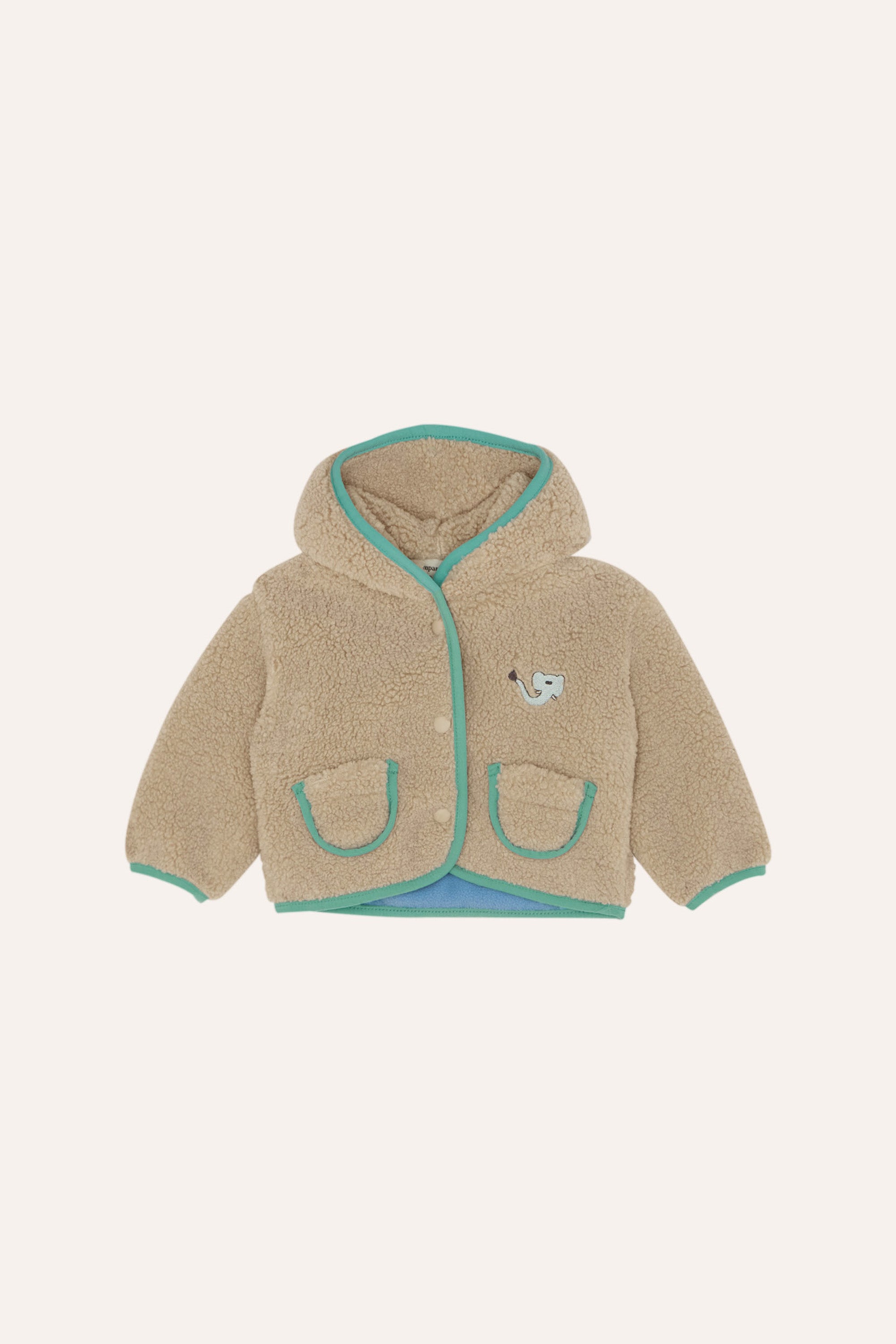 The campamento - baby - teddy jacket - ecru – Hygge Kids