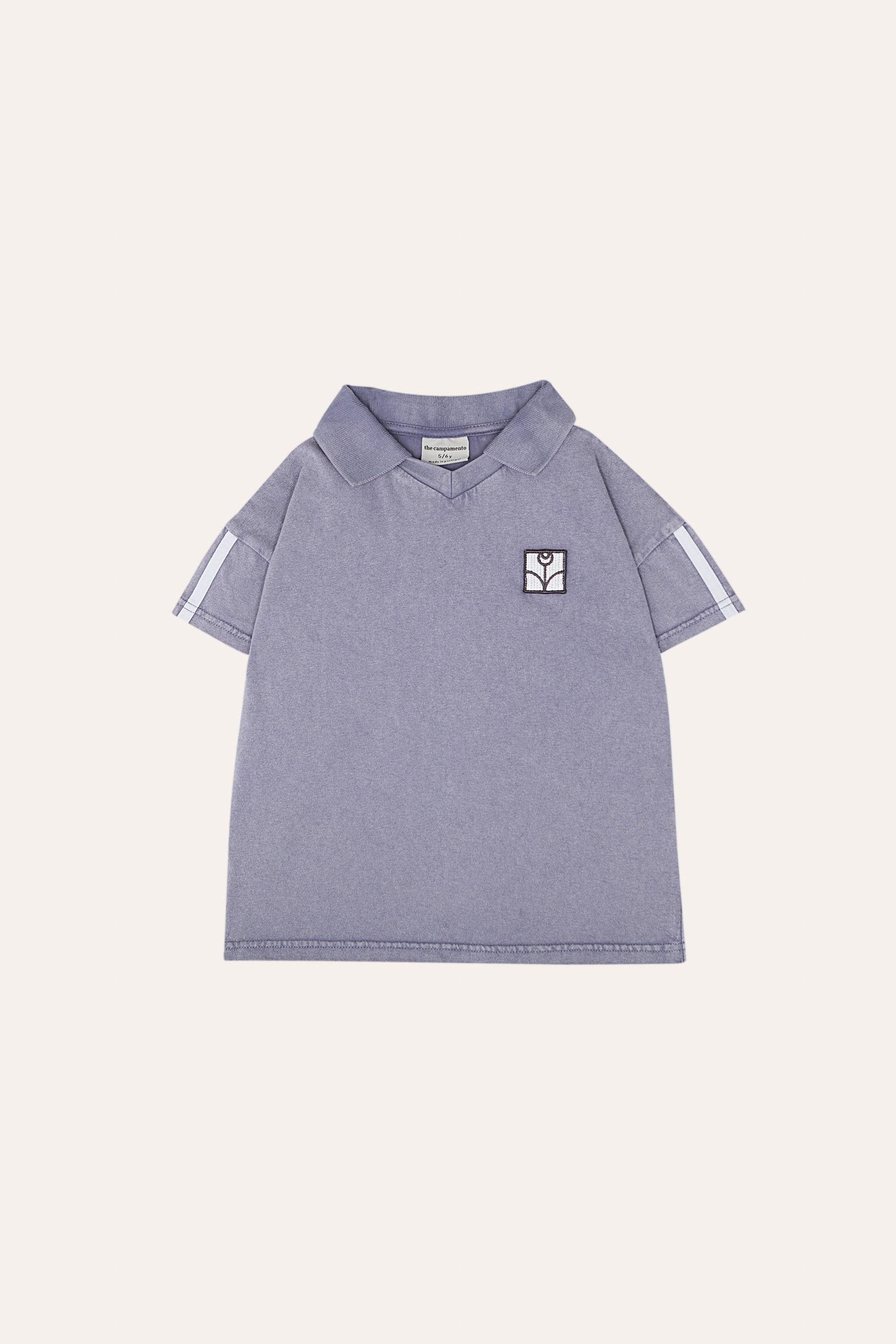 The Campamento - blue washed polo
