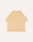 The Campamento - orange striped shirt