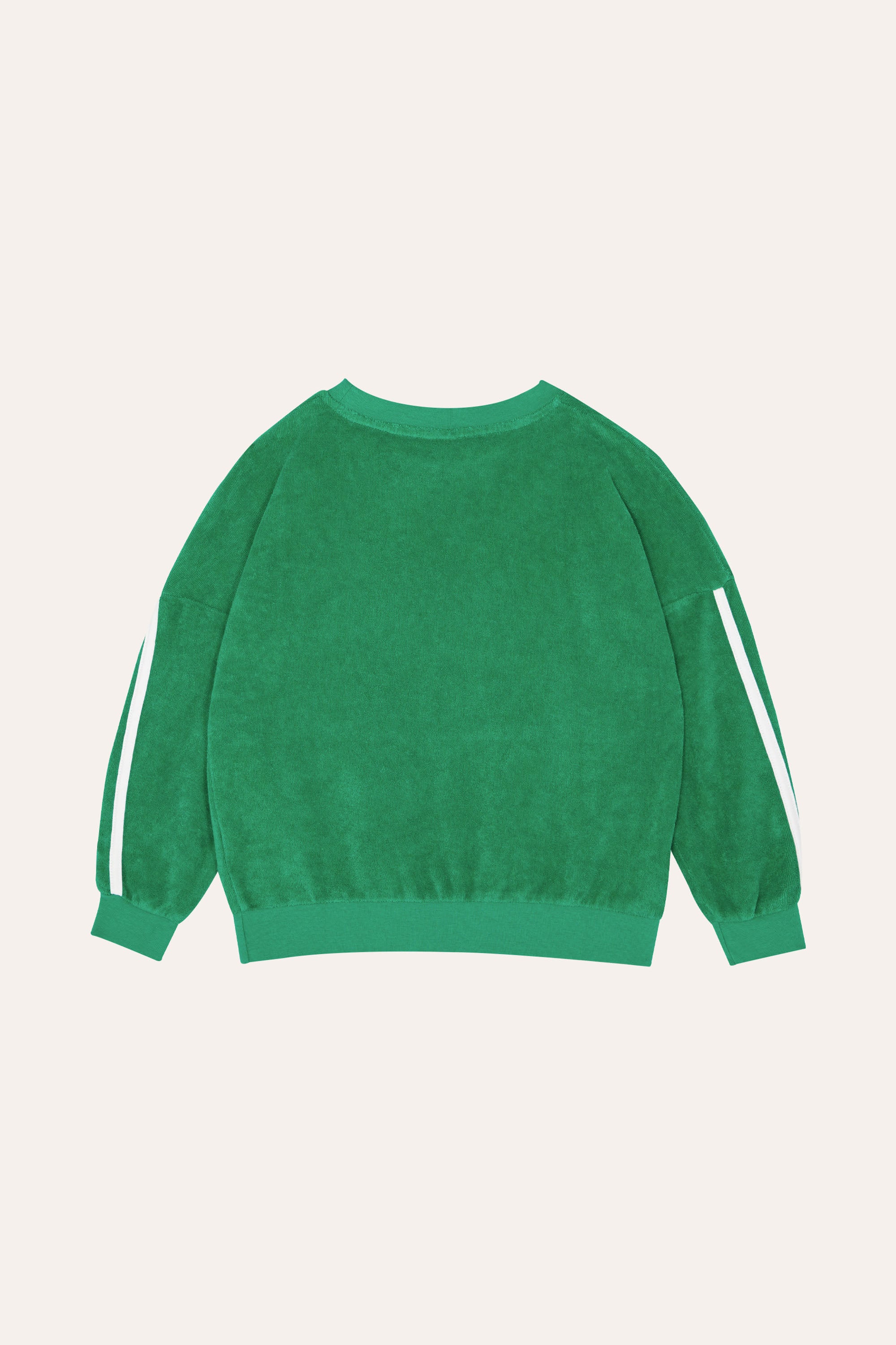 The Campamento - Green sporty oversized kids sweatshirt