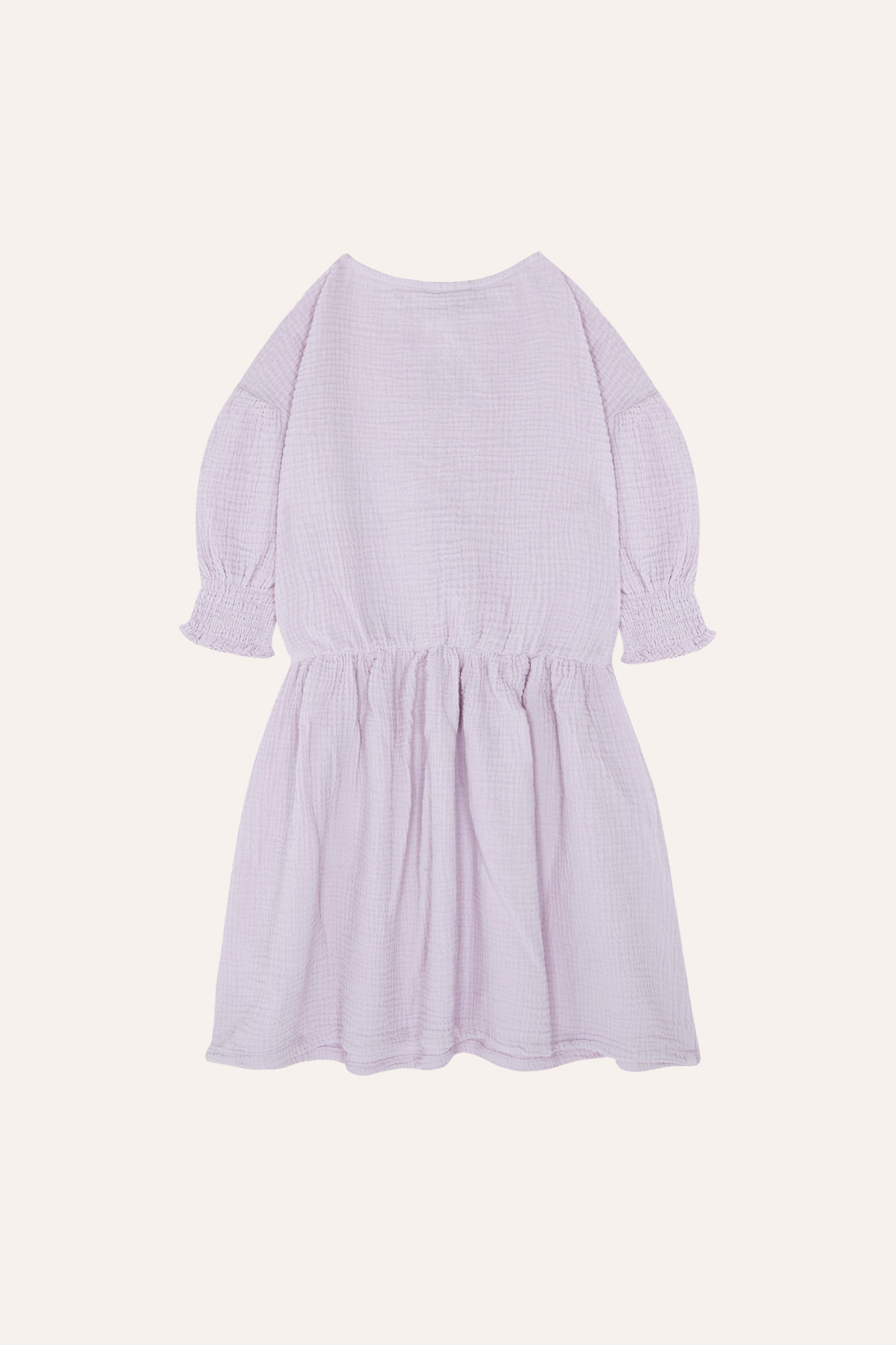 The Campamento - flowers embroidery kids dress