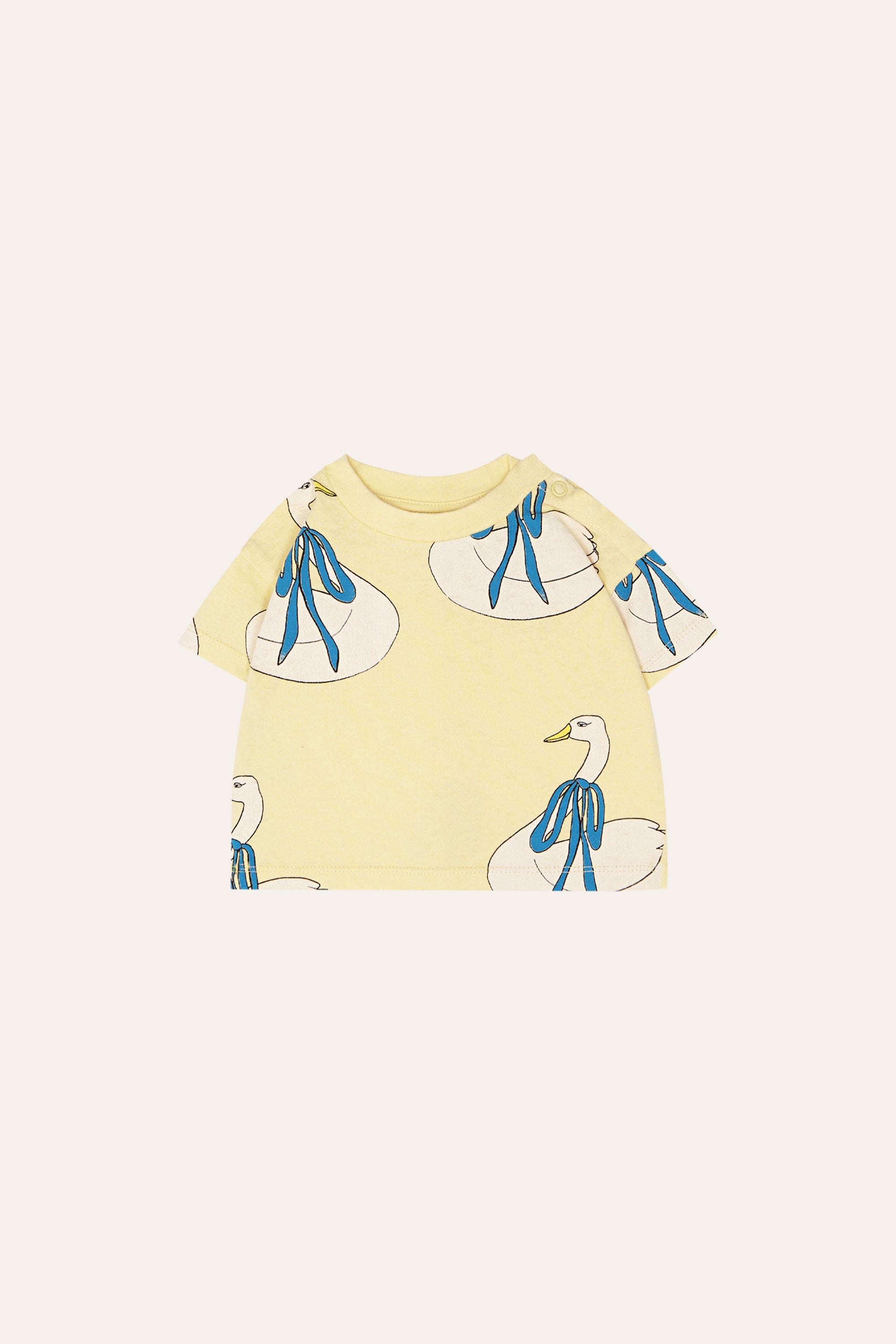 The Campamento - swans allover baby t-shirt
