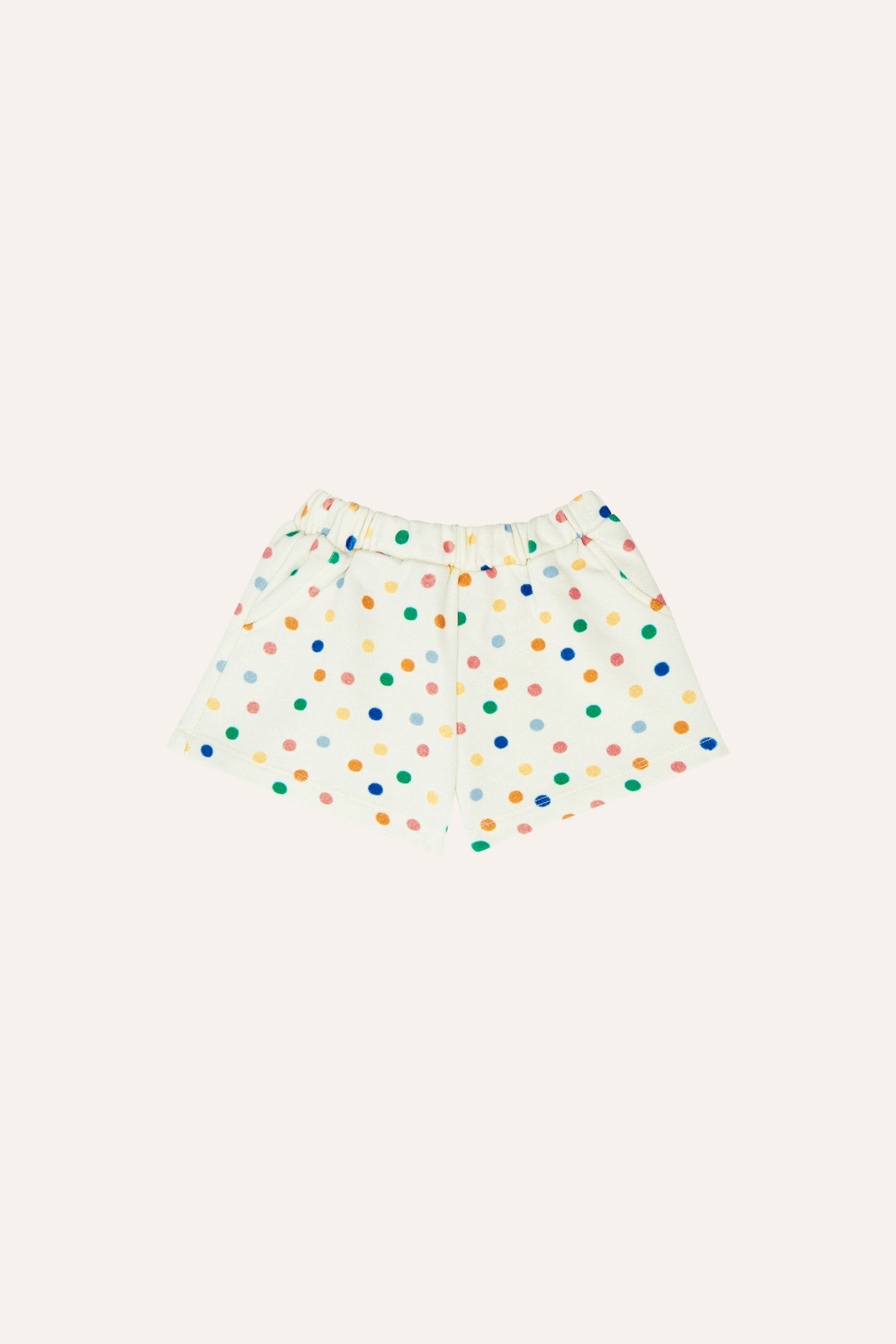 The Campamento - dots allover baby shorts