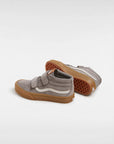 Vans - Sk8 mid reissue V - kids - velcro - gum grey