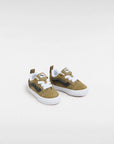 Vans - Knu school - toddler - elastic lace - olive/black