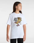 Vans - pizza me tee - white