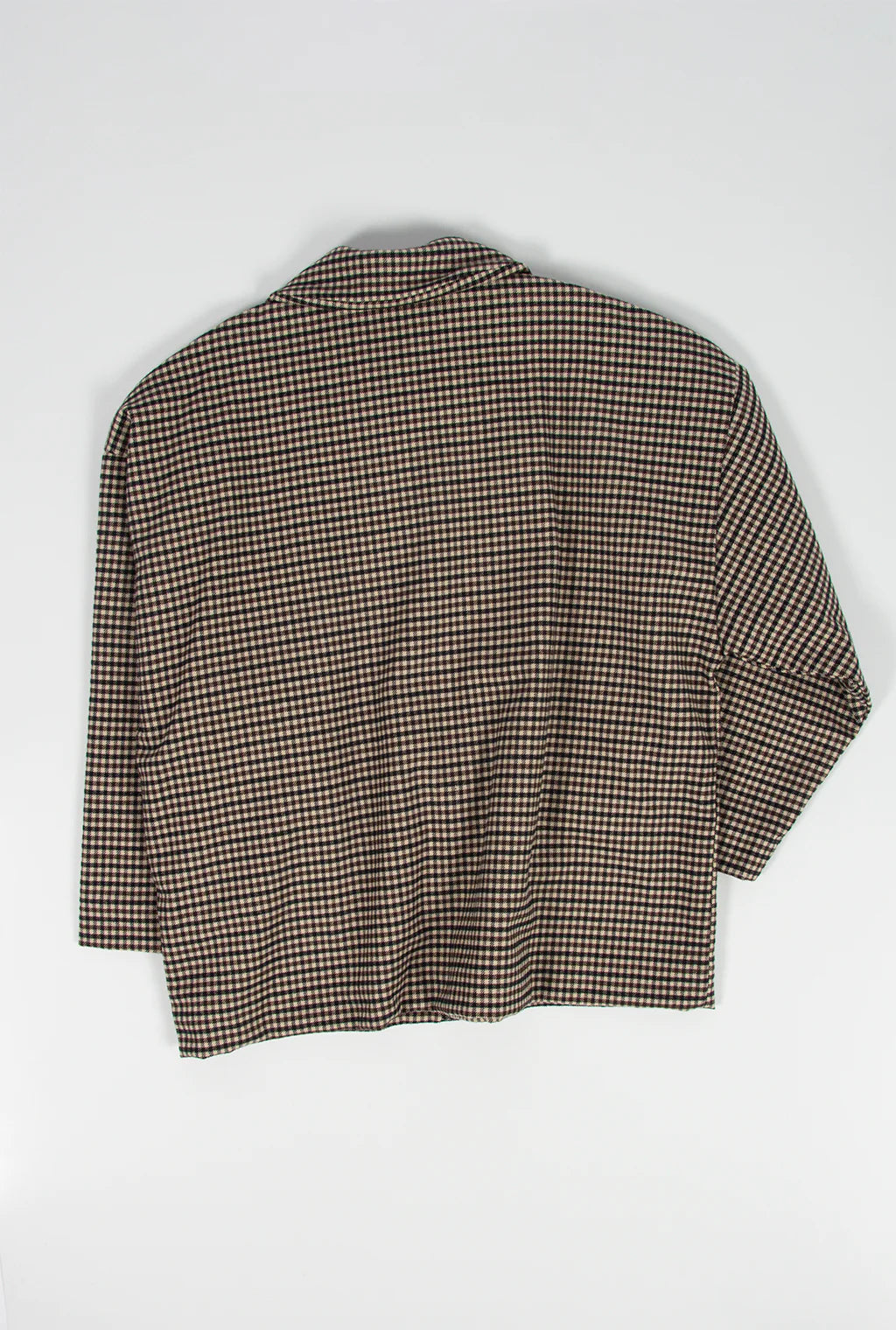 Tangerine - oversized check jacket