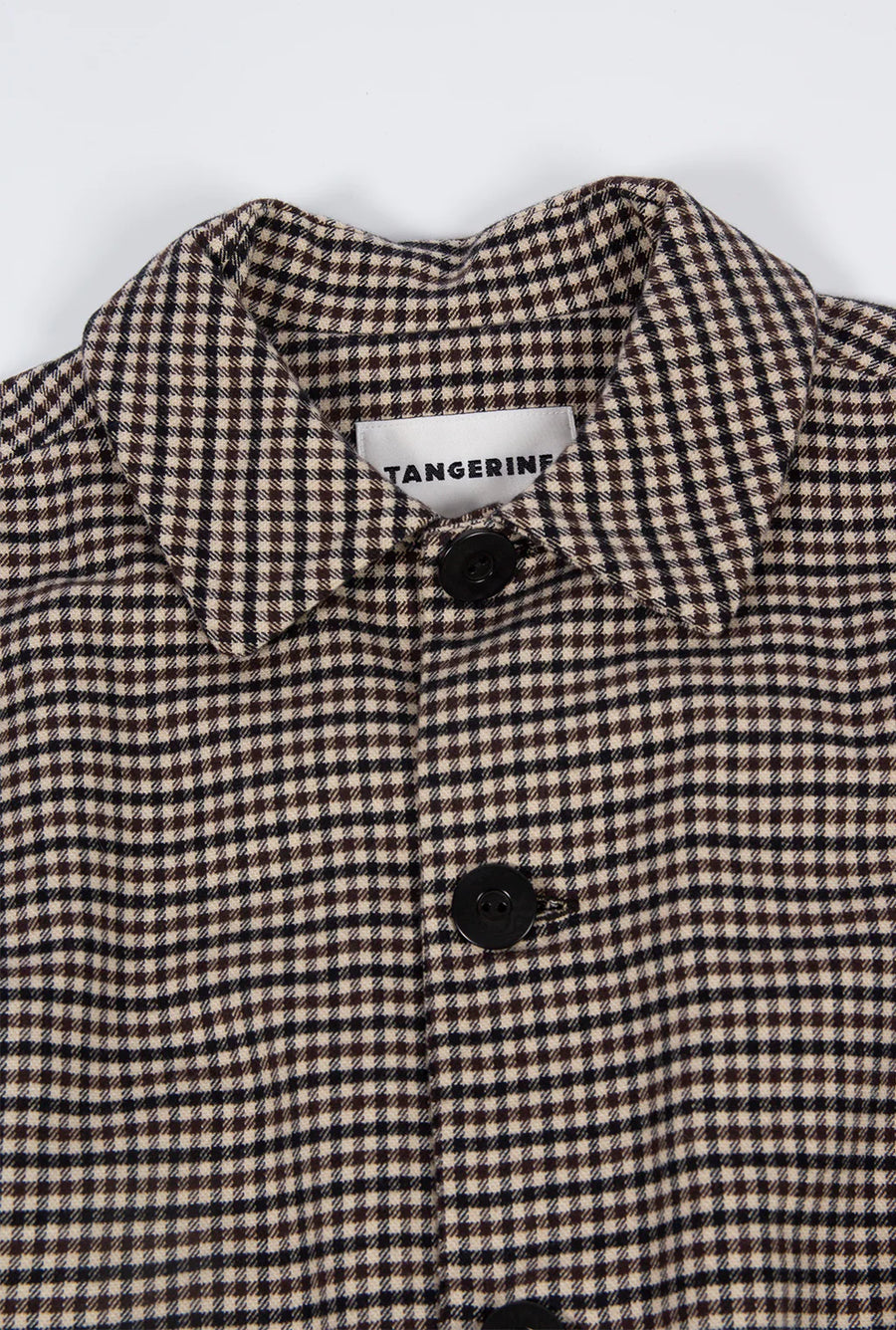 Tangerine - oversized check jacket