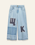 Wynken - wk kons jean - pale bleach wash