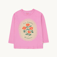 Tiny Cottons - flowers tee - pink
