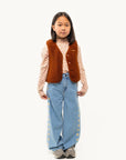 Tiny Cottons - kids - daisies straight jeans - light wash