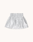 Tiny Cottons - kids - metallic skirt - silver