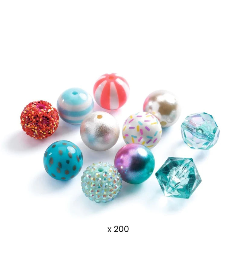 Djeco - fancy beads - bubbels