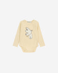 Bobo Choses - baby freedom bird body. - light yellow