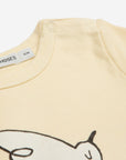 Bobo Choses - baby freedom bird body. - light yellow