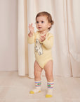 Bobo Choses - baby freedom bird body. - light yellow