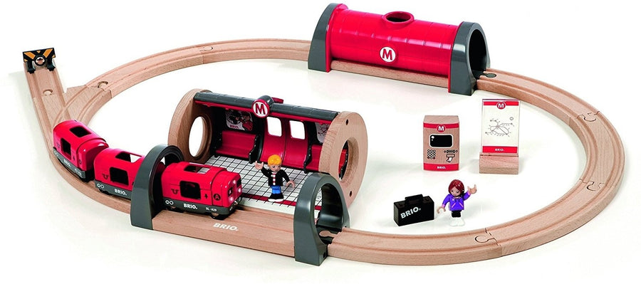 Brio - houten metro treinset