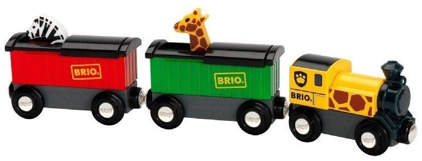 Brio - trein met safariedieren