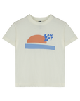 Bonmot - t-shirt - sunset - ivory