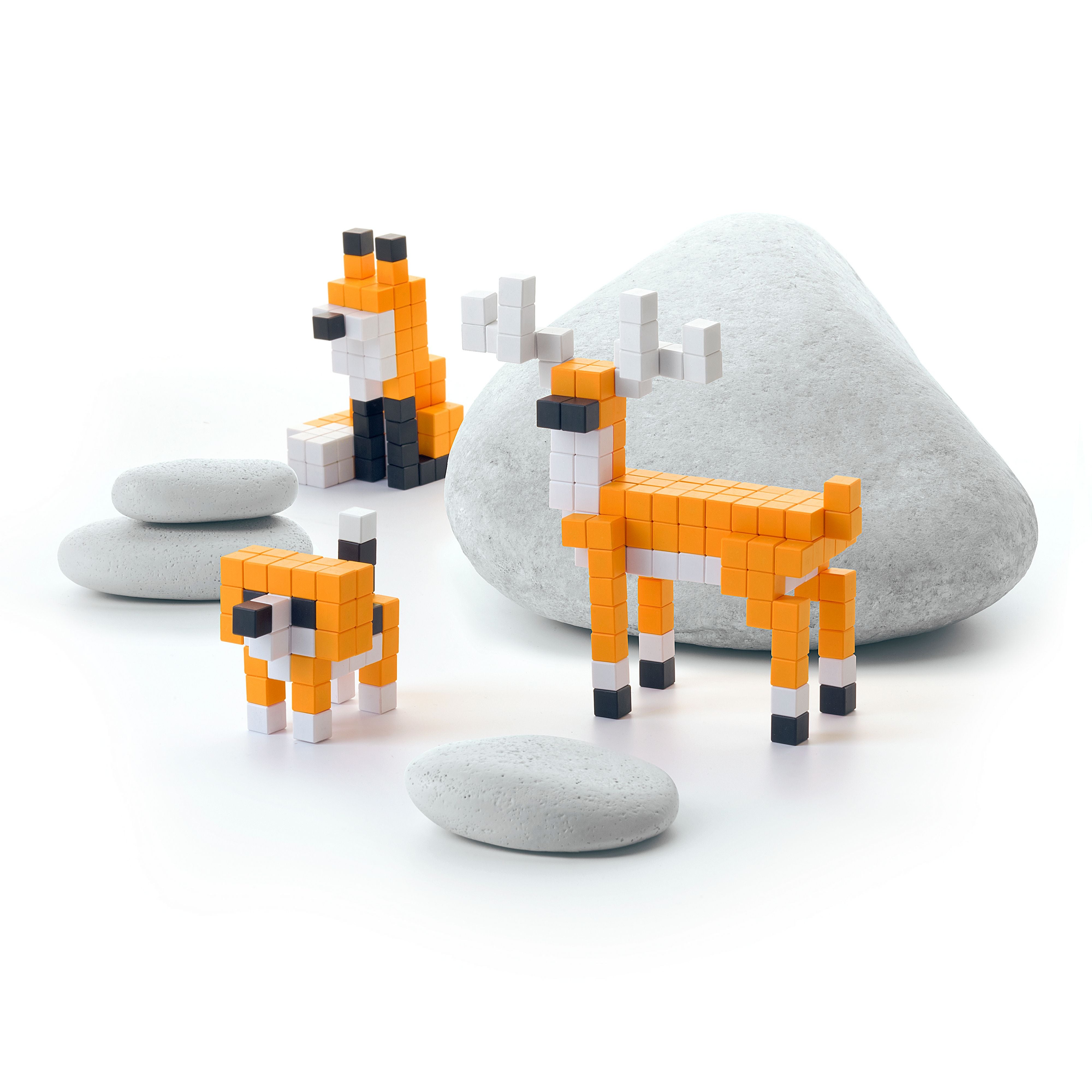 Pixio - orange animals - 162 blocks