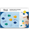 Quut - fishing bath stickers - deap sea