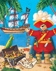 Djeco - puzzle - the pirate and his treasure