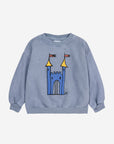 Bobo Choses - kids faraway castle sweatshirt - grey