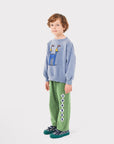 Bobo Choses - kids faraway castle sweatshirt - grey