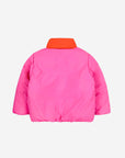 Bobo Choses - kids circle anorak with hood - fuchsia