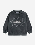 Bobo Choses - kids its magic sweatshirt - black