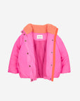 Bobo Choses - kids circle anorak with hood - fuchsia