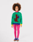 Bobo Choses - kids ribbed leggings - fuchsia