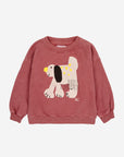 Bobo Choses - kids fairy dog sweatshirt - dark brown