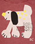 Bobo Choses - kids fairy dog sweatshirt - dark brown