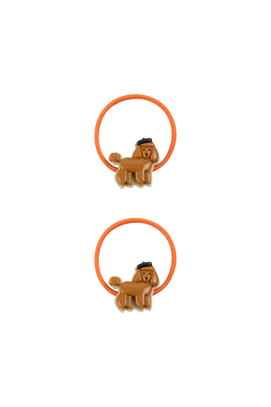 Tiny Cottons - poodle hair rubber set - brown