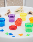 Sensory play - transparant color viewers - set of 6