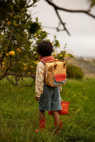 Sticky Lemon - small backpack - farmhouse - pear jam