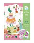 Djeco - mix & match stamps - flower girls