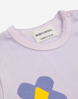 Bobo Choses - baby pansy flower t-shirt - Lavender