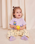 Bobo Choses - baby pansy flower t-shirt - Lavender