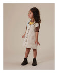 Goldie + Ace - penelope pinafore dress - oat